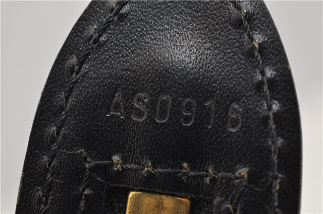 Auth Louis Vuitton Epi Saint Jacques Shopping Shoulder Bag Black M52262 LV 4908F