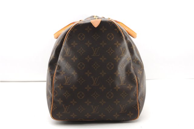 Authentic Louis Vuitton Monogram Keepall 55 Travel Boston Bag M41424 LV 4910F