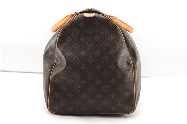 Authentic Louis Vuitton Monogram Keepall 55 Travel Boston Bag M41424 LV 4910F