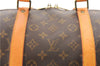 Authentic Louis Vuitton Monogram Keepall 55 Travel Boston Bag M41424 LV 4910F