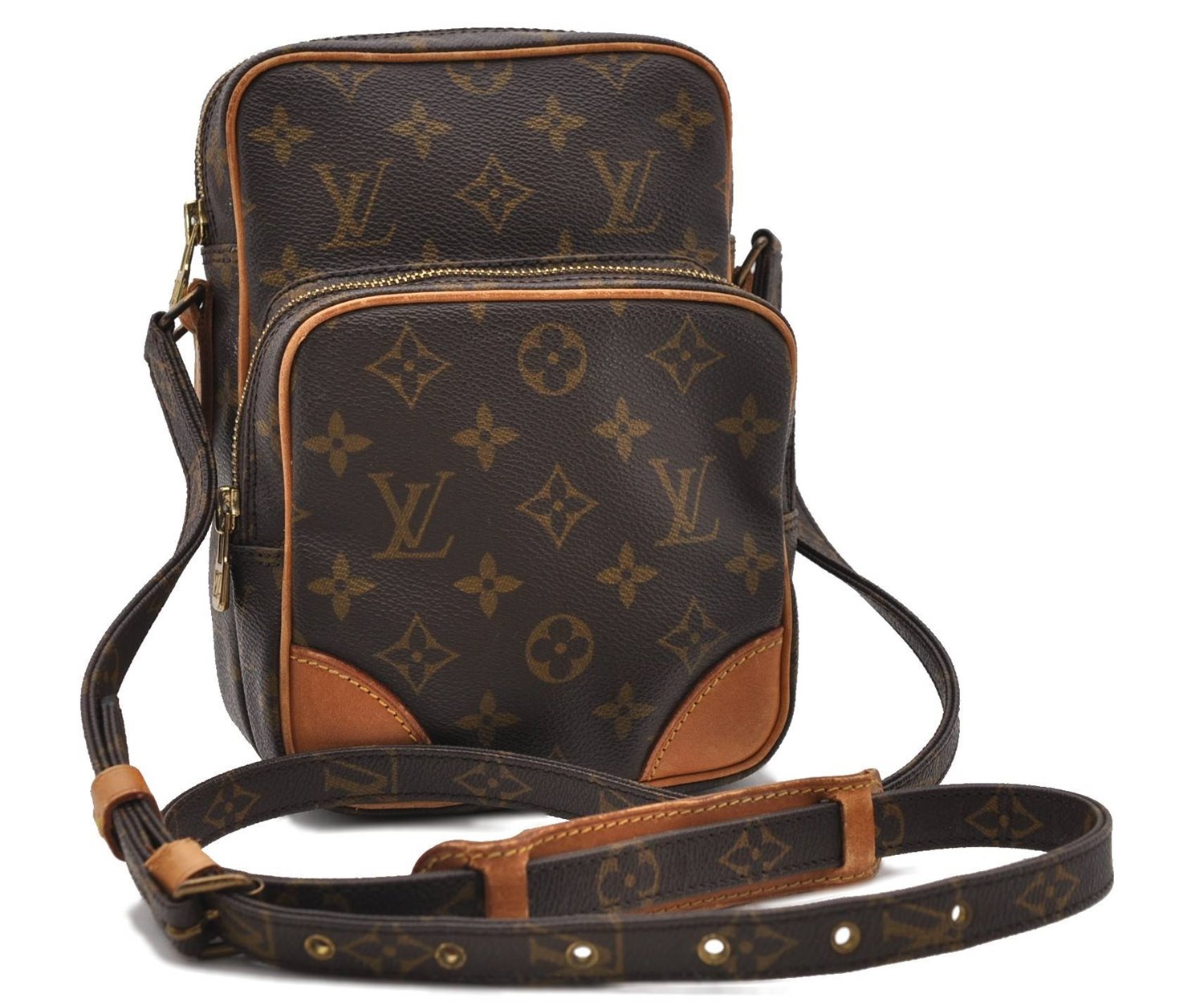 Authentic Louis Vuitton Monogram Amazone Shoulder Cross Body Bag M45236 LV 4911D
