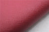 Authentic PRADA Saffiano Leather Round Zipper Long Wallet Purse Pink 4917C