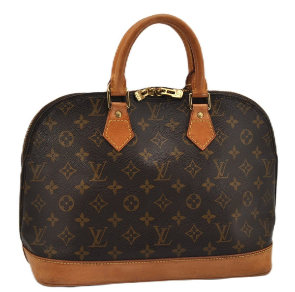 Authentic Louis Vuitton Monogram Alma Hand Bag Purse M51130 LV 4917F