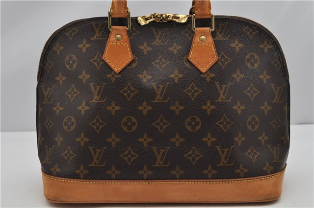 Authentic Louis Vuitton Monogram Alma Hand Bag Purse M51130 LV 4917F