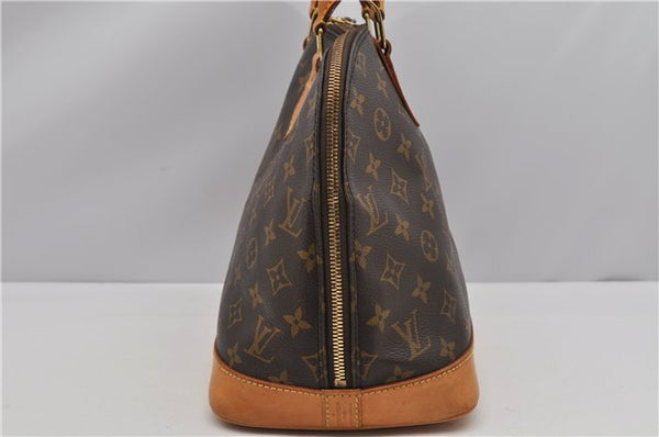 Authentic Louis Vuitton Monogram Alma Hand Bag Purse M51130 LV 4917F