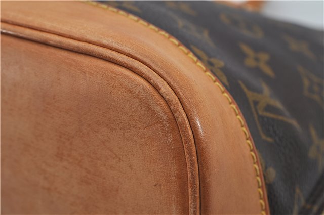 Authentic Louis Vuitton Monogram Alma Hand Bag Purse M51130 LV 4917F