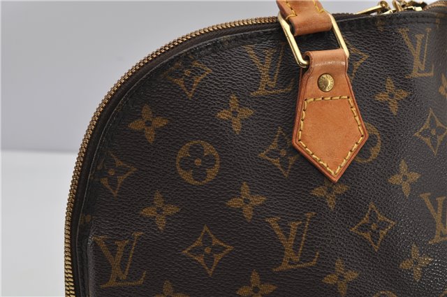 Authentic Louis Vuitton Monogram Alma Hand Bag Purse M51130 LV 4917F