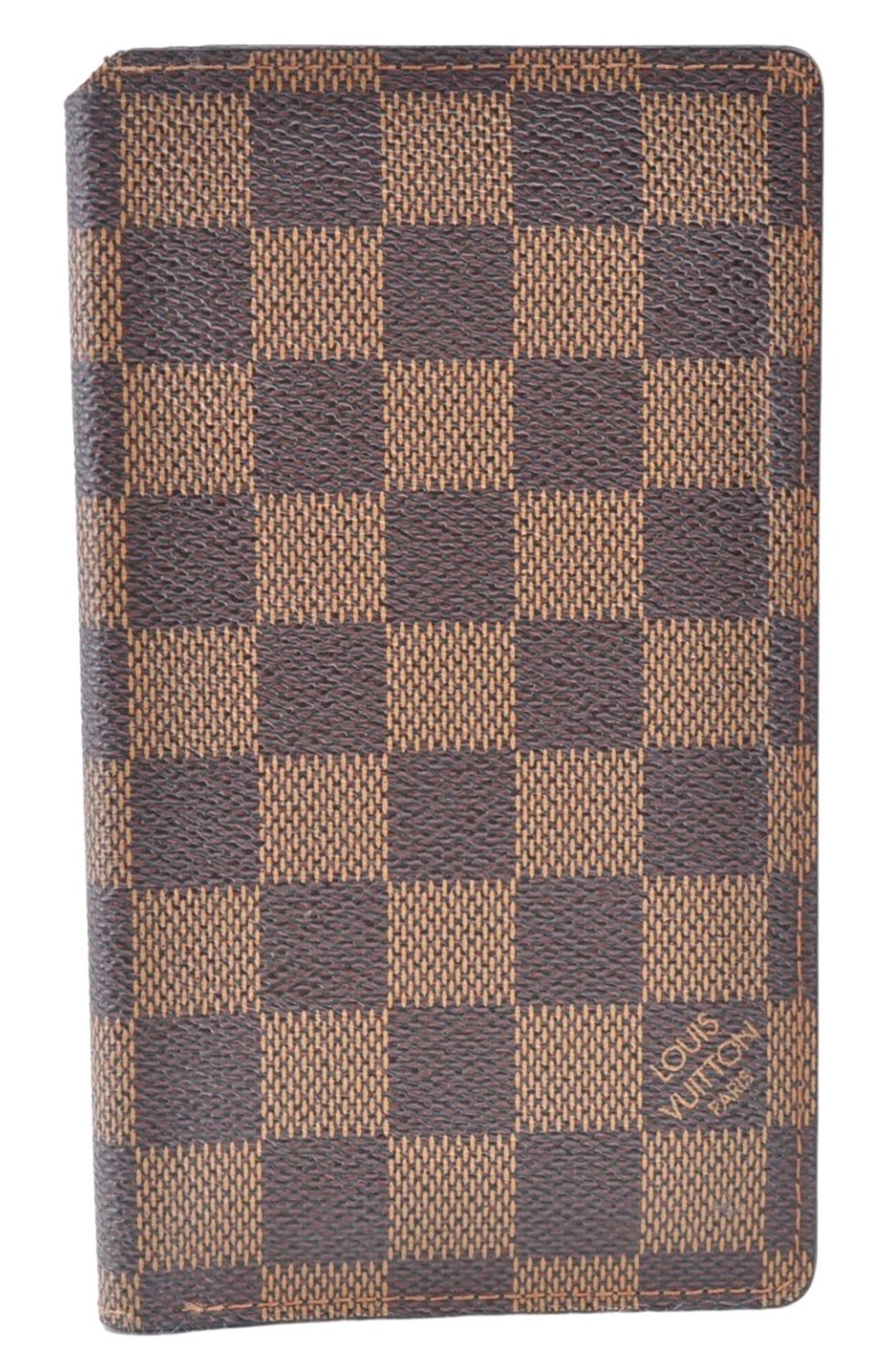 Authentic Louis Vuitton Damier Agenda Poche Notebook Cover R20703 LV 4919C