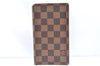Authentic Louis Vuitton Damier Agenda Poche Notebook Cover R20703 LV 4919C