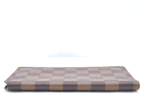 Authentic Louis Vuitton Damier Agenda Poche Notebook Cover R20703 LV 4919C