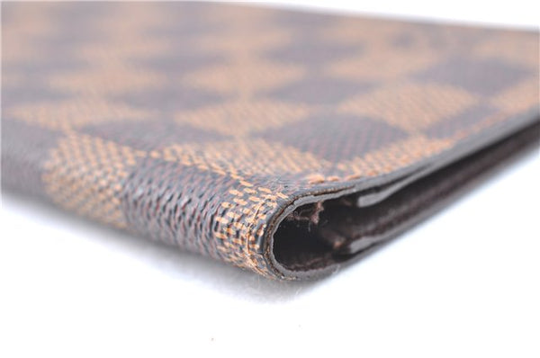 Authentic Louis Vuitton Damier Agenda Poche Notebook Cover R20703 LV 4919C
