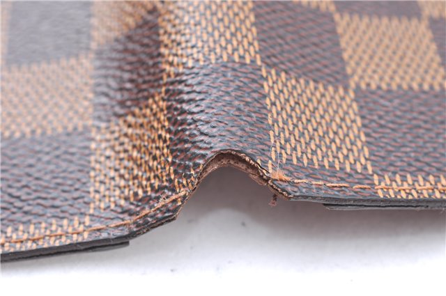 Authentic Louis Vuitton Damier Agenda Poche Notebook Cover R20703 LV 4919C