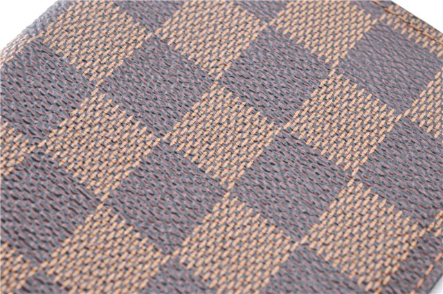 Authentic Louis Vuitton Damier Agenda Poche Notebook Cover R20703 LV 4919C