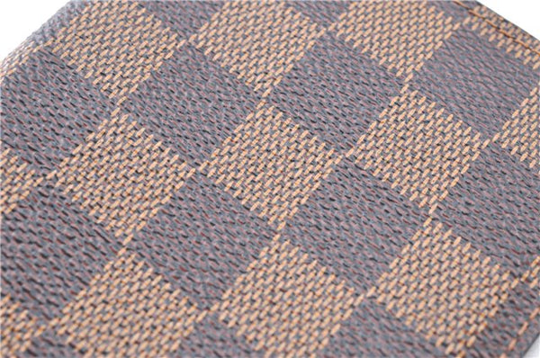 Authentic Louis Vuitton Damier Agenda Poche Notebook Cover R20703 LV 4919C