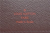 Authentic Louis Vuitton Damier Agenda Poche Notebook Cover R20703 LV 4919C