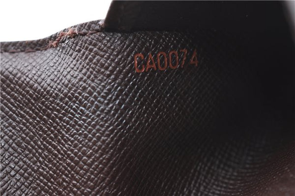 Authentic Louis Vuitton Damier Agenda Poche Notebook Cover R20703 LV 4919C