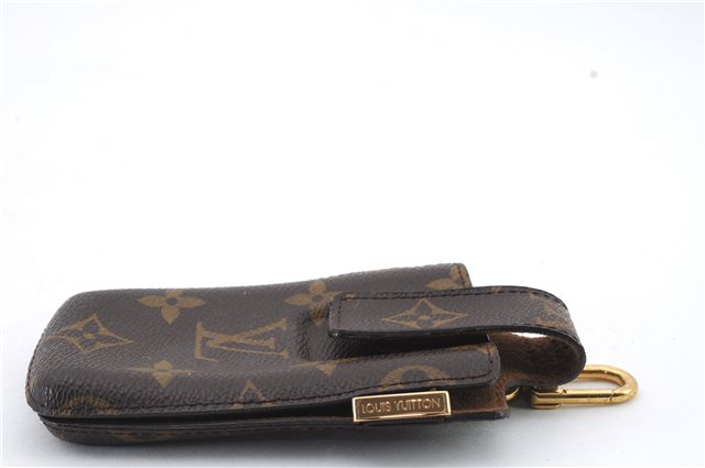 Authentic LOUIS VUITTON Monogram Etui TelePhone International PM M63064 LV 4920C