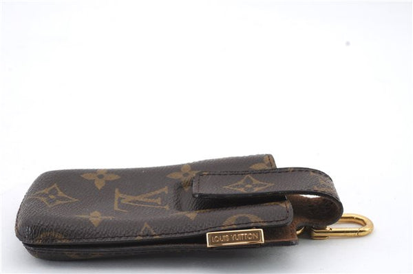 Authentic LOUIS VUITTON Monogram Etui TelePhone International PM M63064 LV 4920C