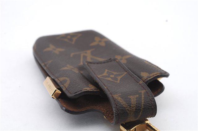 Authentic LOUIS VUITTON Monogram Etui TelePhone International PM M63064 LV 4920C