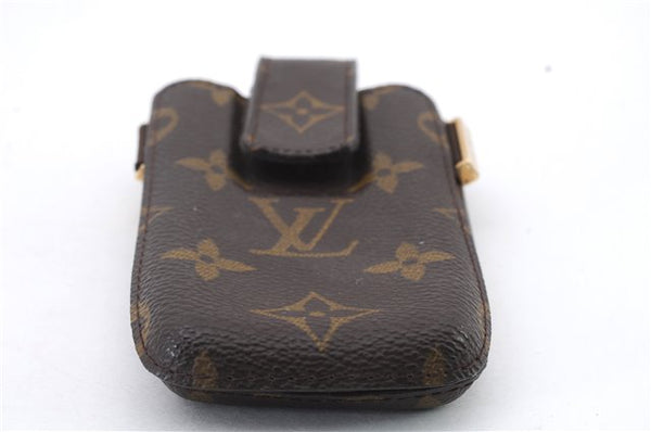 Authentic LOUIS VUITTON Monogram Etui TelePhone International PM M63064 LV 4920C