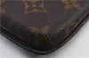Authentic LOUIS VUITTON Monogram Etui TelePhone International PM M63064 LV 4920C