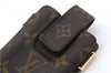 Authentic LOUIS VUITTON Monogram Etui TelePhone International PM M63064 LV 4920C