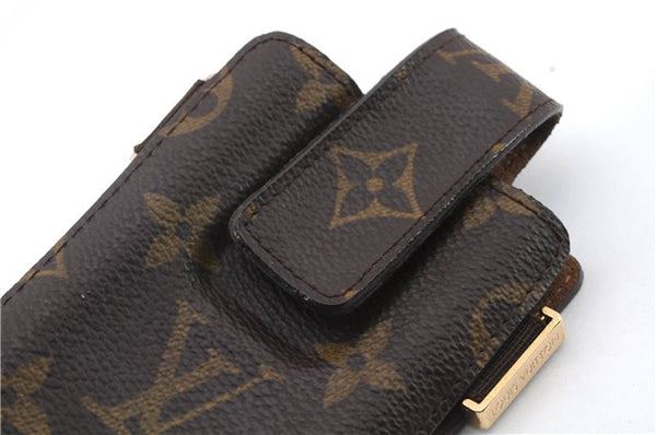 Authentic LOUIS VUITTON Monogram Etui TelePhone International PM M63064 LV 4920C