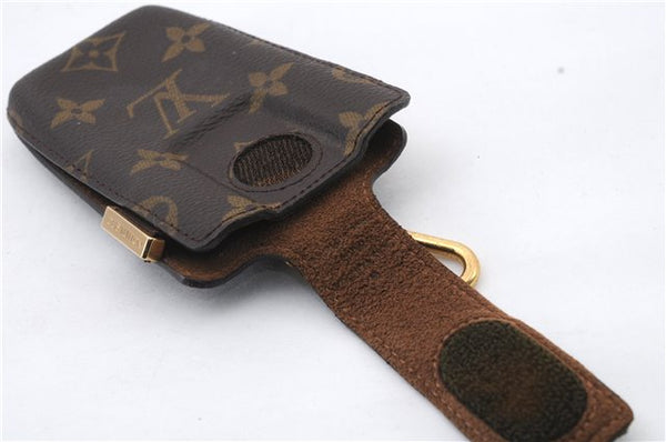 Authentic LOUIS VUITTON Monogram Etui TelePhone International PM M63064 LV 4920C