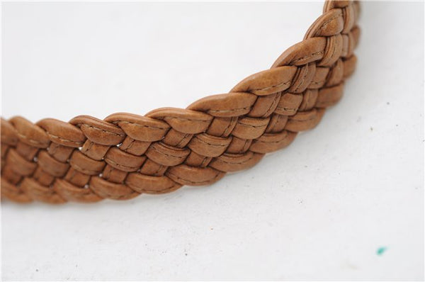 Authentic GUCCI Marrakech Vintage Shoulder Tote Bag Leather 257026 Brown 4920F