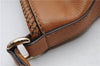 Authentic GUCCI Marrakech Vintage Shoulder Tote Bag Leather 257026 Brown 4920F