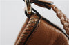 Authentic GUCCI Marrakech Vintage Shoulder Tote Bag Leather 257026 Brown 4920F