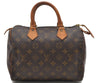 Authentic Louis Vuitton Monogram Speedy 25 Boston Hand Bag Purse M41528 LV 4922D