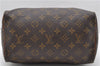 Authentic Louis Vuitton Monogram Speedy 25 Boston Hand Bag Purse M41528 LV 4922D