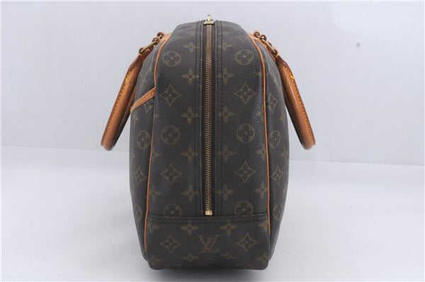 Authentic Louis Vuitton Monogram Deauville Hand Bag Purse M47270 LV 4923D