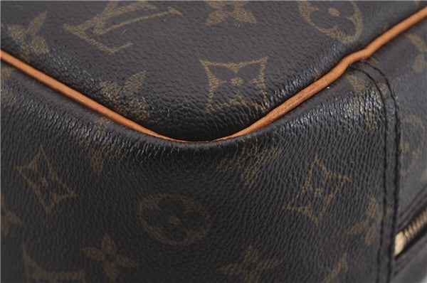 Authentic Louis Vuitton Monogram Deauville Hand Bag Purse M47270 LV 4923D