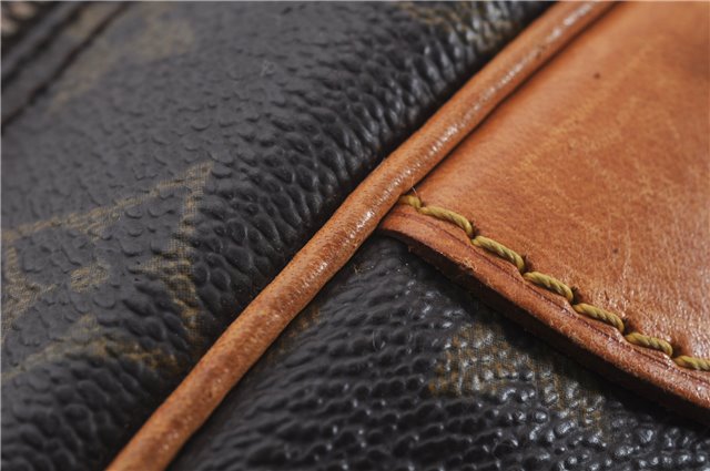 Authentic Louis Vuitton Monogram Deauville Hand Bag Purse M47270 LV 4923D