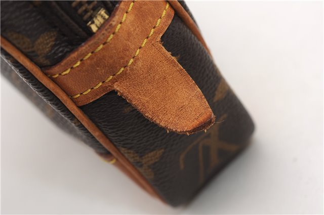 Authentic Louis Vuitton Monogram Marly Dragonne PM M51827 Clutch Hand Bag 4925F