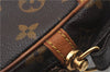 Authentic Louis Vuitton Monogram Marly Dragonne PM M51827 Clutch Hand Bag 4925F