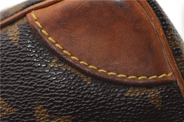 Authentic Louis Vuitton Monogram Marly Dragonne PM M51827 Clutch Hand Bag 4925F