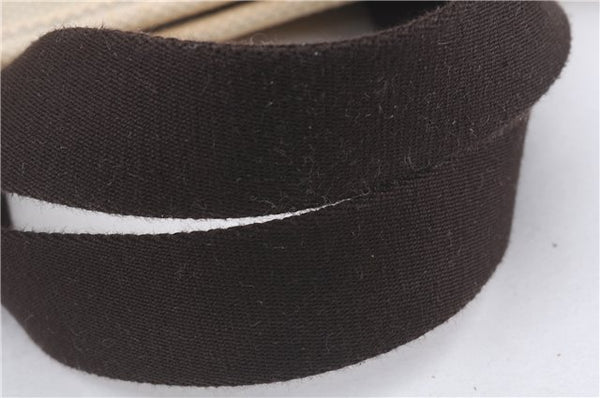 Authentic Louis Vuitton Antigua Cabas PM Hand Bag White Brown M40039 LV 4926D