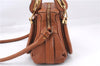 Authentic Chloe Paraty Small 2Way Shoulder Hand Bag Purse Leather Brown 4928E