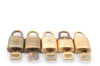 Authentic LOUIS VUITTON Padlock & Keys 10Set LV 4929C