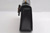 Authentic GUCCI Vintage Bamboo Hand Bag Purse Leather Black 4929I