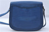 Auth Louis Vuitton Epi Saint Cloud GM Shoulder Cross Body Bag M52195 Blue 4930D