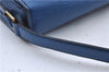 Auth Louis Vuitton Epi Saint Cloud GM Shoulder Cross Body Bag M52195 Blue 4930D