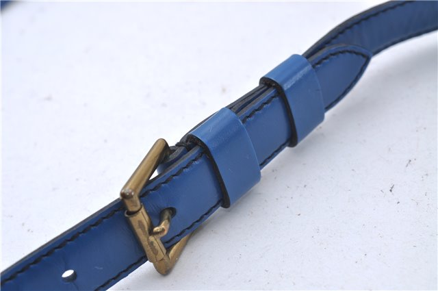 Auth Louis Vuitton Epi Saint Cloud GM Shoulder Cross Body Bag M52195 Blue 4930D