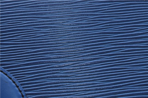 Auth Louis Vuitton Epi Saint Cloud GM Shoulder Cross Body Bag M52195 Blue 4930D