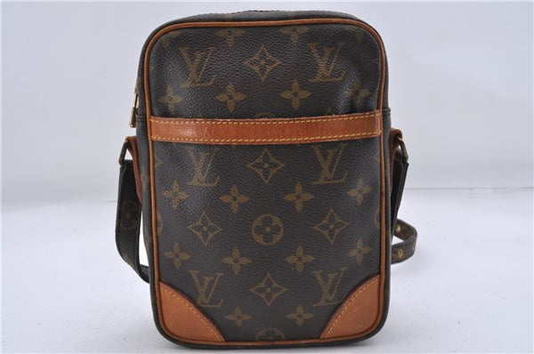 Authentic Louis Vuitton Monogram Danube Shoulder Cross Body Bag M45266 LV 4931D