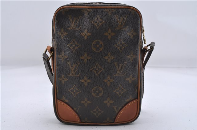 Authentic Louis Vuitton Monogram Danube Shoulder Cross Body Bag M45266 LV 4931D