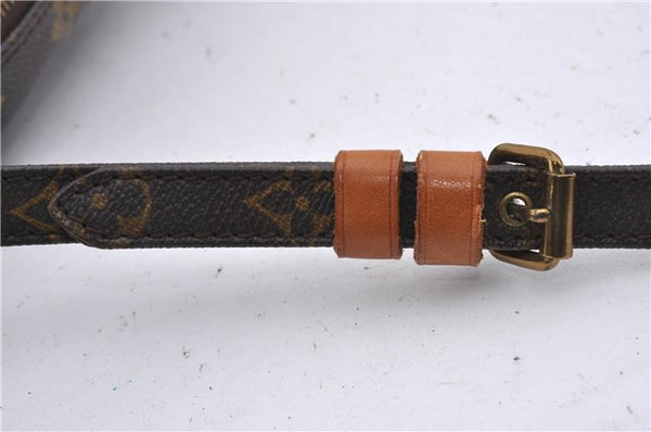 Authentic Louis Vuitton Monogram Danube Shoulder Cross Body Bag M45266 LV 4931D